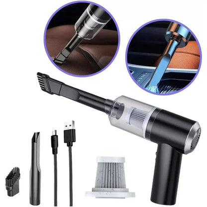 Hidrolavadora Portátil Recargable 2 Baterías + Aspiradora Vacum 3 en 1 TurboJet™